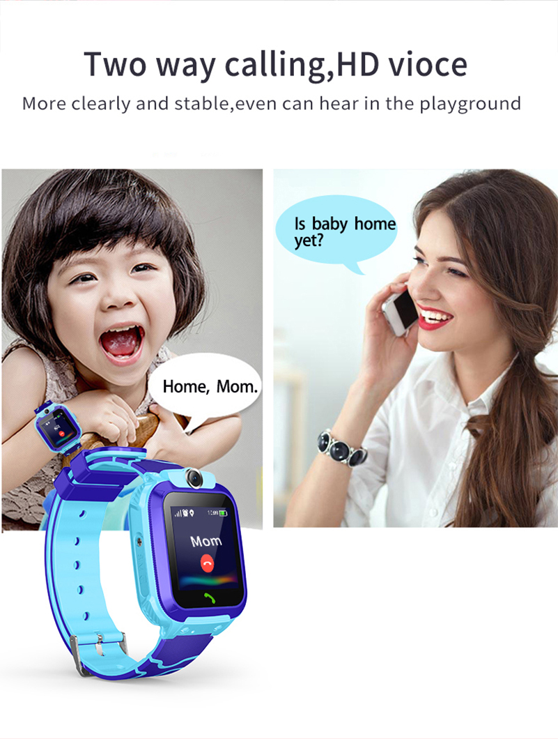 Smartwatch Watches For Kids With Gps - 2026 Waterdichte Smartwatch Kinderen SOS GPS