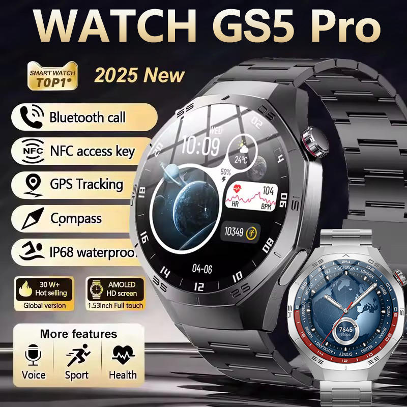 Smartwatch Watches For Women With Gps - Originele GS5 Pro GPS Sport IP68