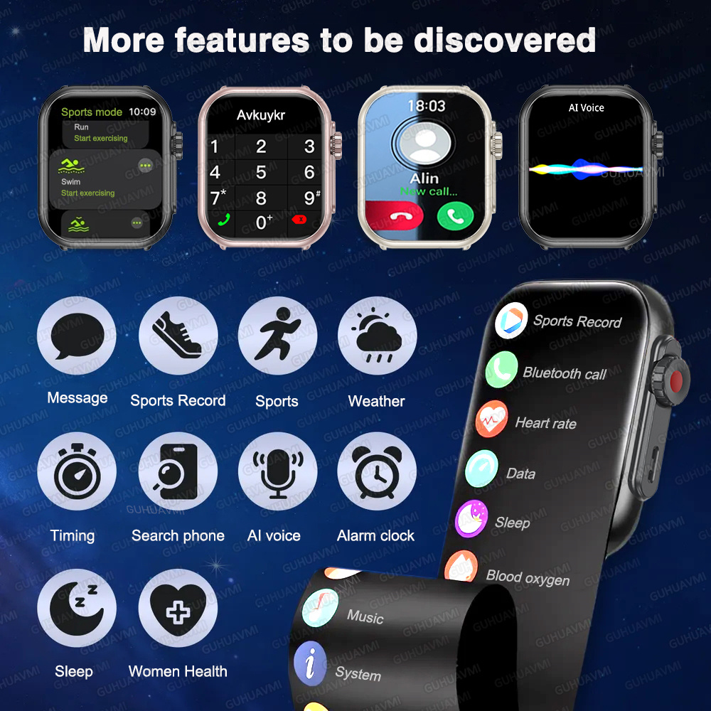 Voor IOS Horloge Ultra 2 SE Ma - Smartwatch Watches Brands For Women recensie en prijs