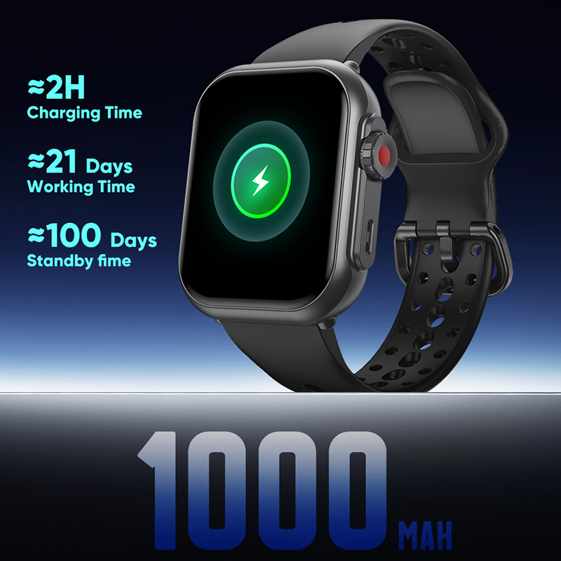 Ultra K62 1000mAh Batterij Sma - Smartwatch Watches For Women With Gps recensie en prijs
