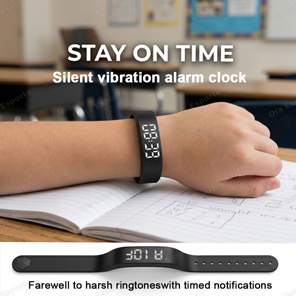 Vibrerende wekker horloge voor - Smartwatch Watches For Girls recensie en prijs
